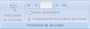 Obtener Una Vista Previa de la Combinación